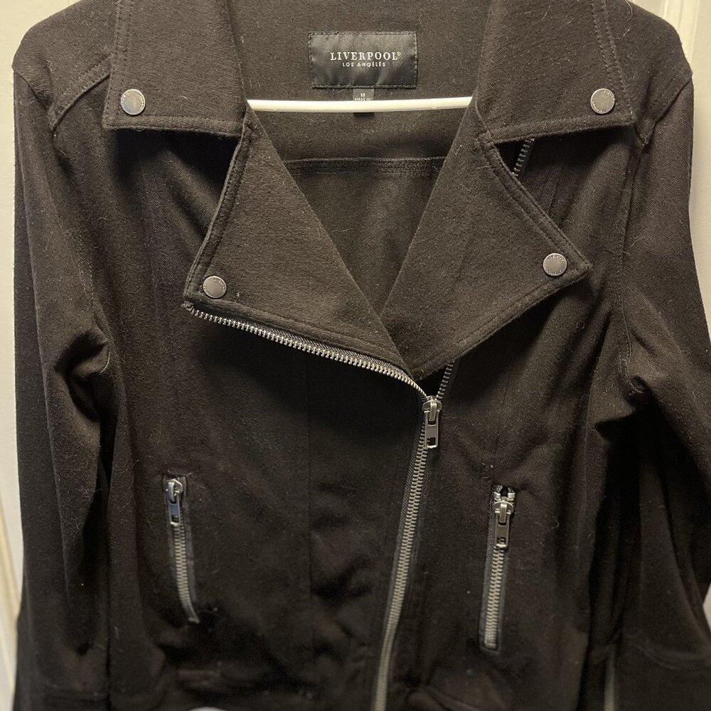Stylish jacket, blk, women's Med